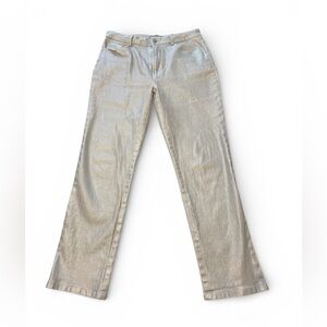 Elegant Silver Women’s “blue b” Brand Straight Leg Jeans